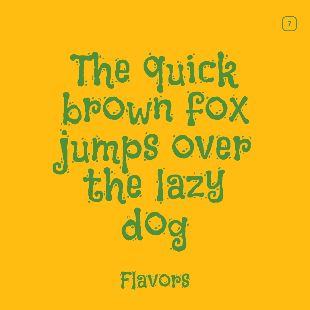 Google Font Halloween Flavors