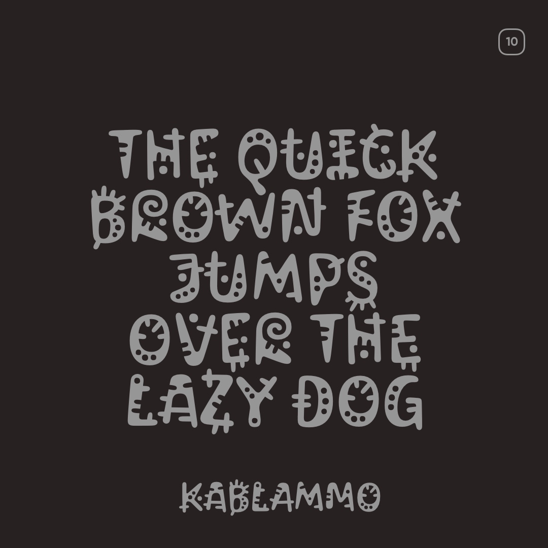 Google Font Halloween Kablammo