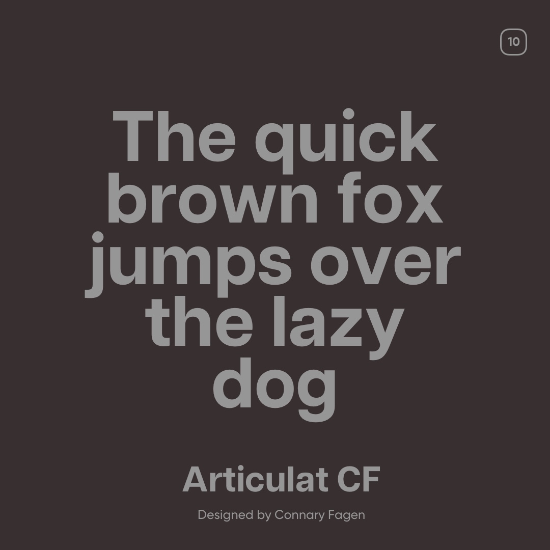 Articulat CF Font