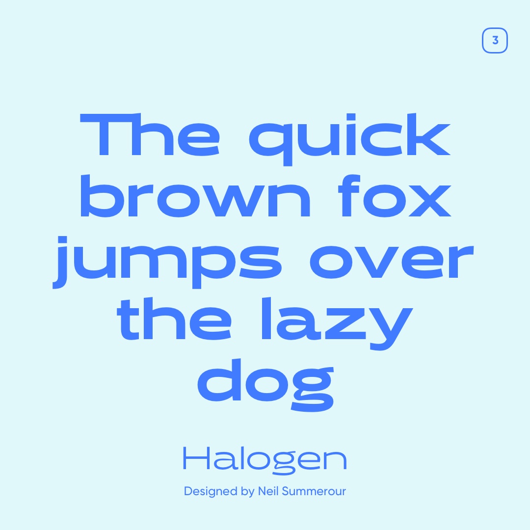 Halogen Font